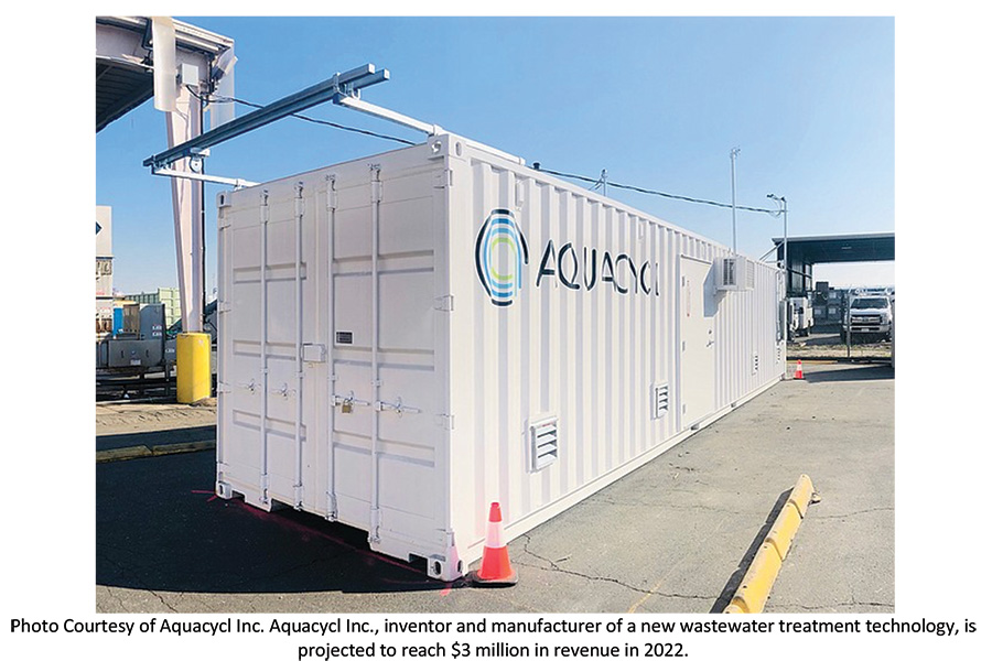 Aquacycl shipping container
