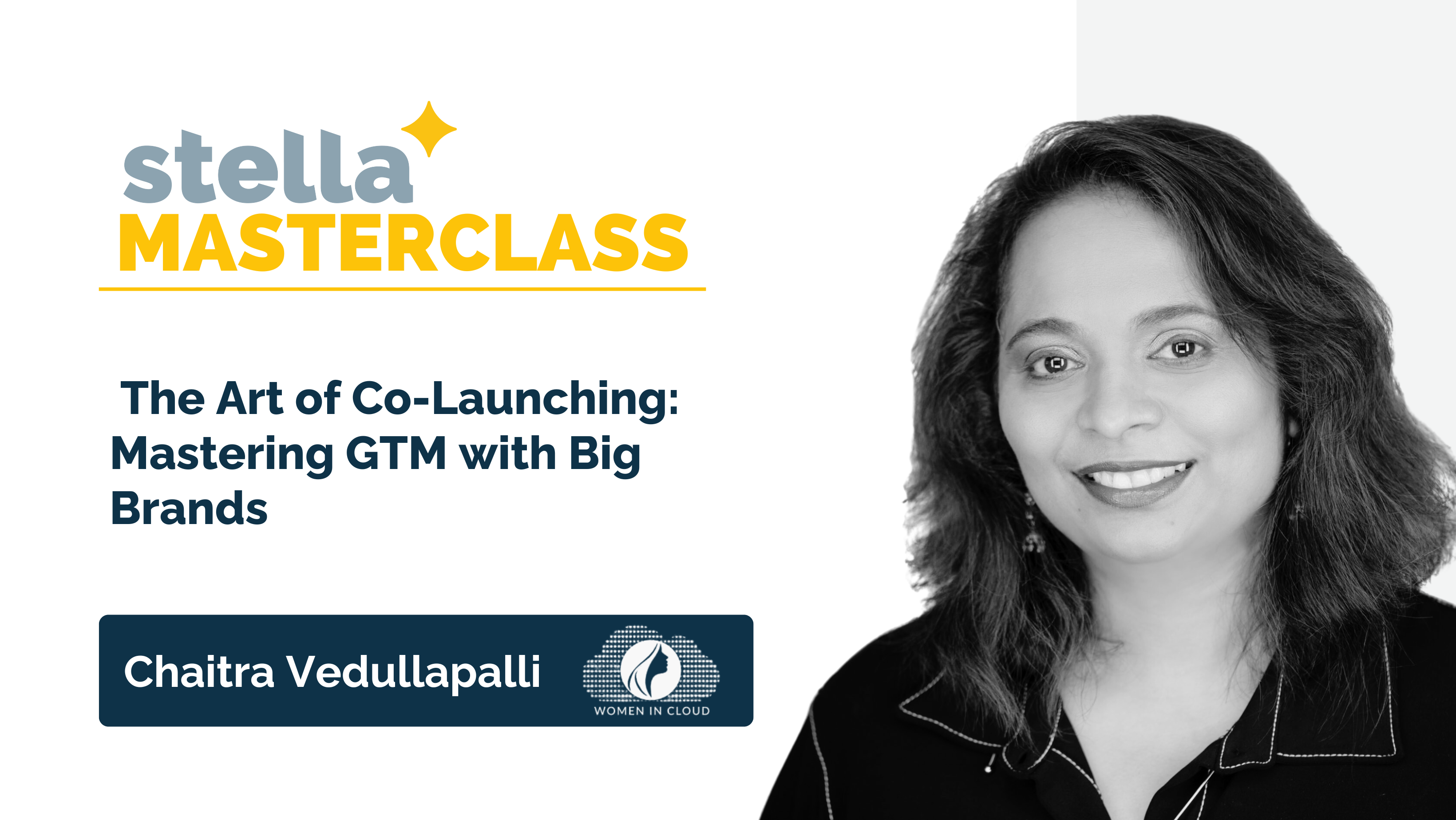 Masterclass with Chaitra Vedullapalli banner