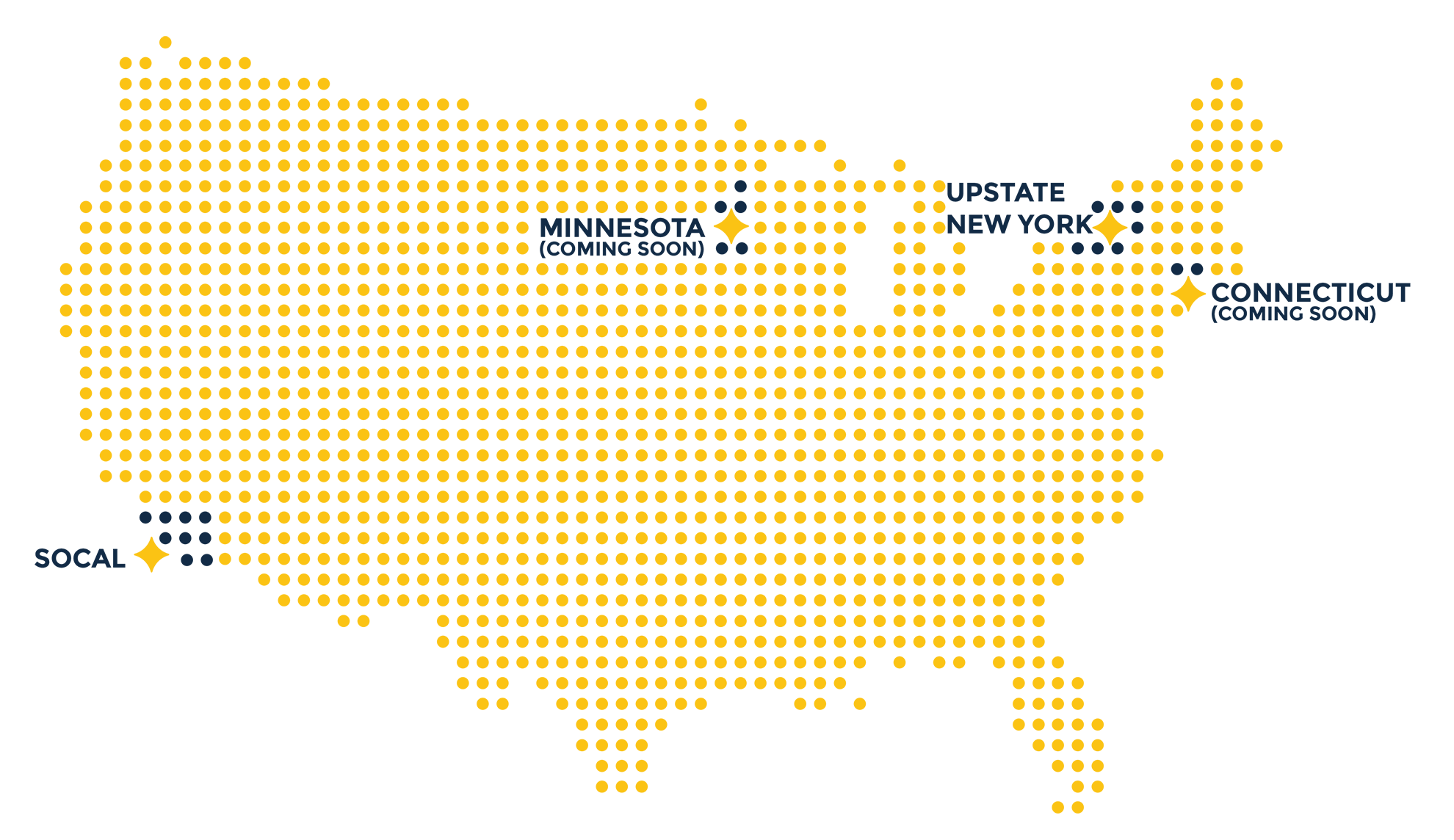 USA chapter map2 USA chapter map