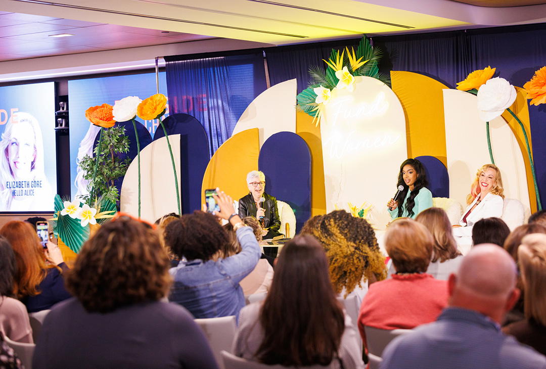 arian_elizabeth_fireside_chat Arian Simone, Elizabeth Gore and Gerri Stangle at Fireside Chat