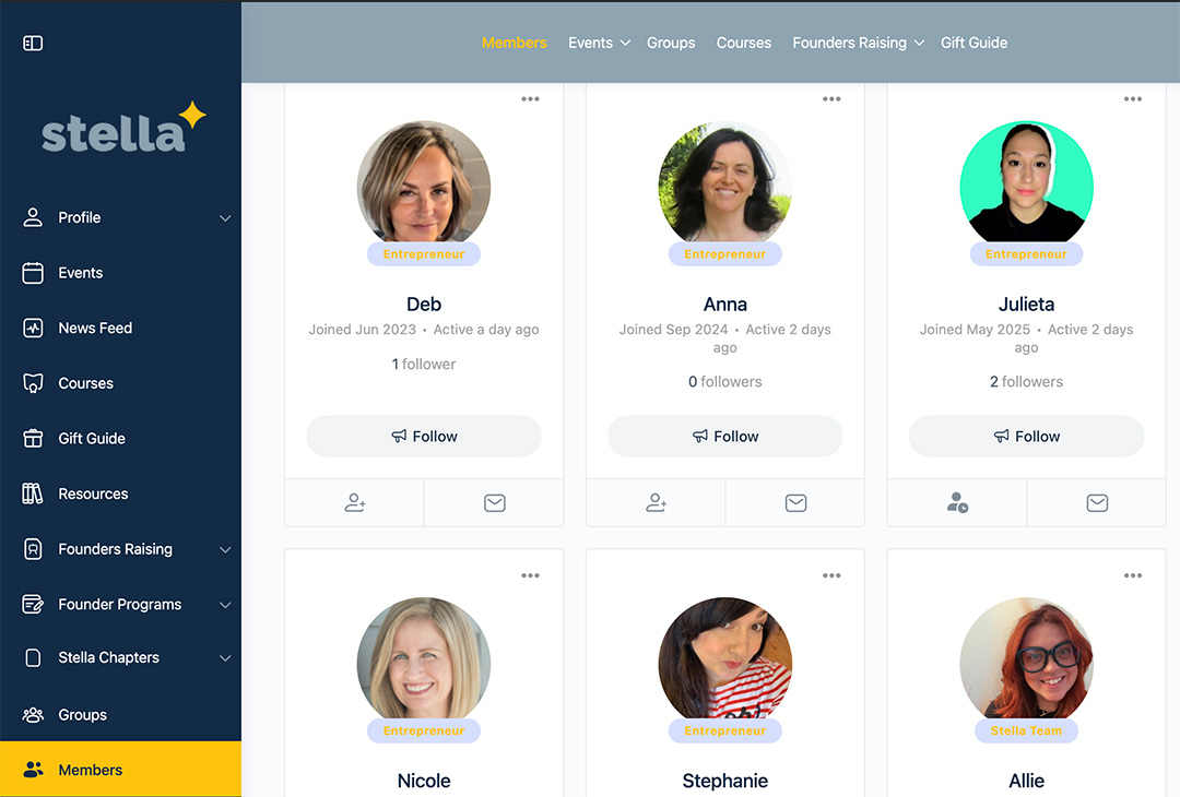 members dashboard members dashboard