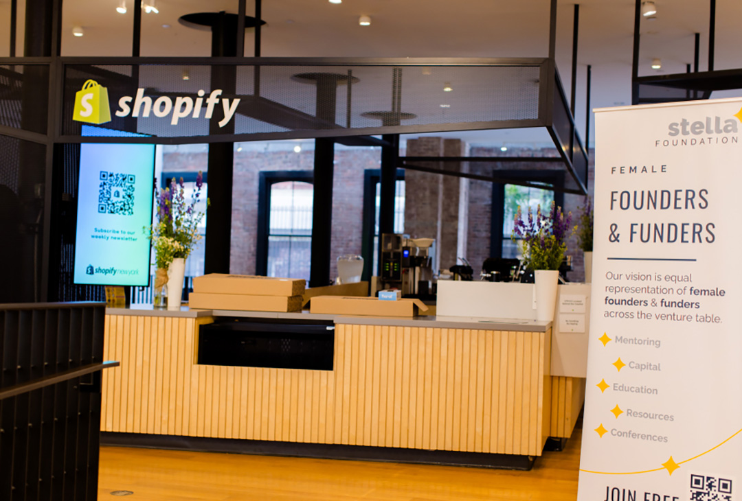 Stella Banner Shopify NY Tech Week