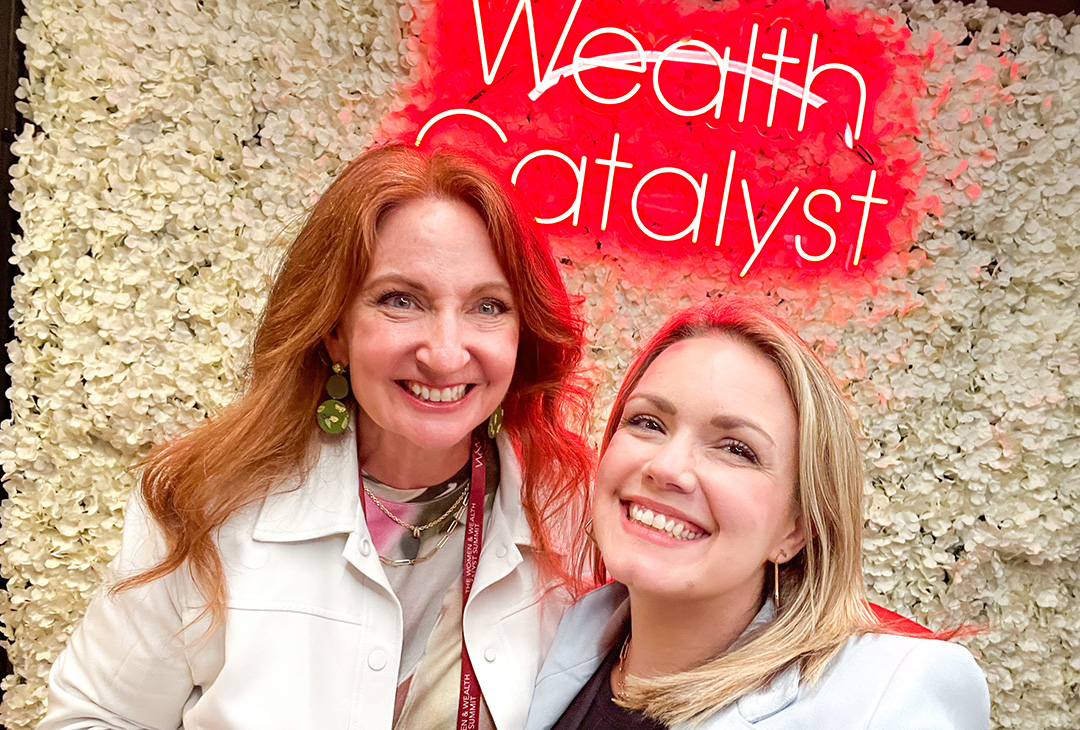 Flossie at Wealth Catalyst Conference
